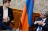 Президент Армении и председатель ЕНП обсудили карабахскую проблему